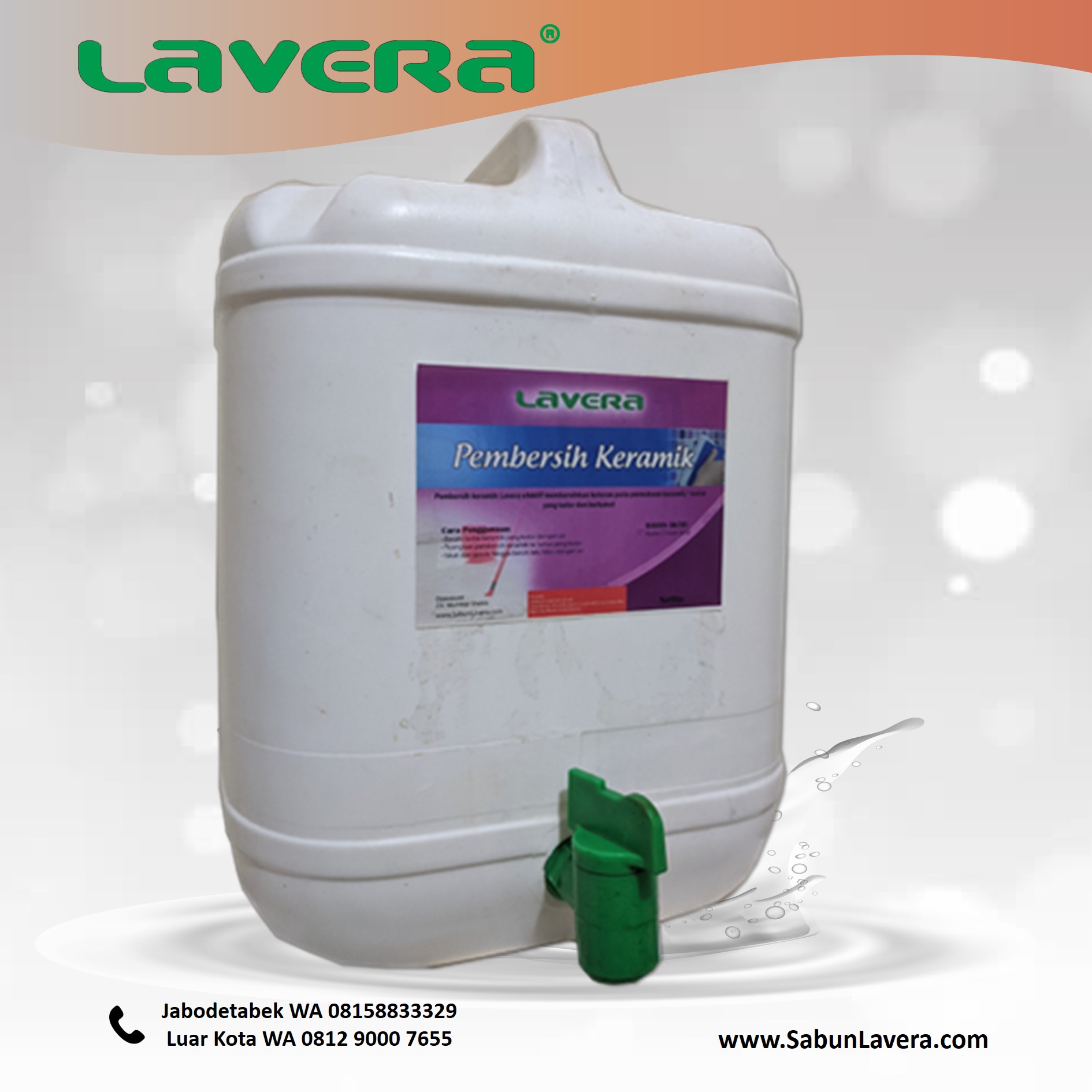  jual pembersih keramik  lavera Sabun Lavera